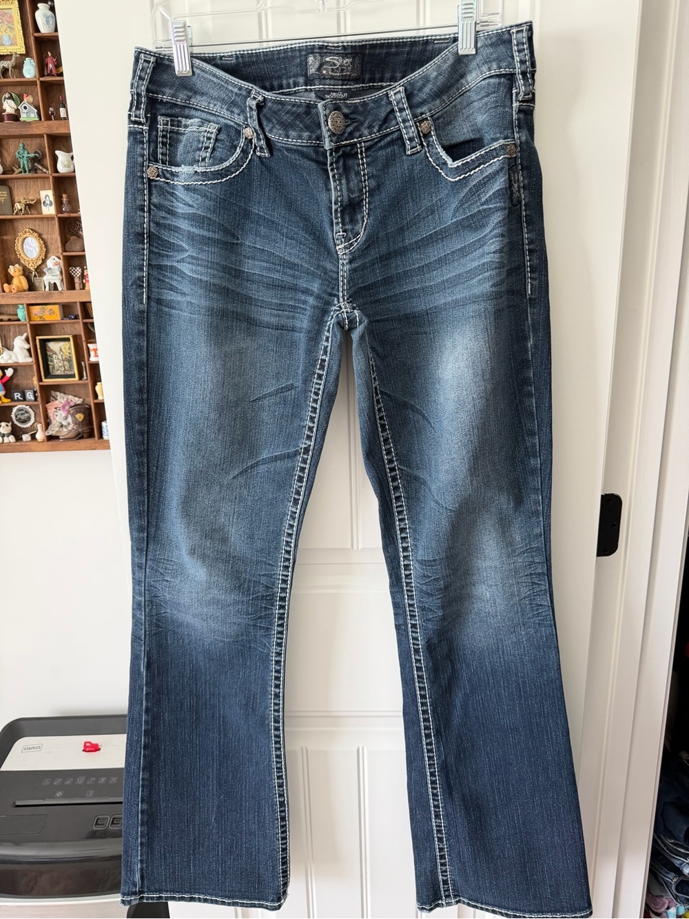 Silver Jeans Women's Medium Blue Flare Jeans